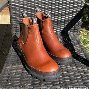 Ralph Lauren Tan Oslo Chelsea Boots.